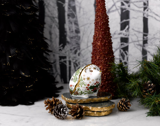 Royal Crown Derby Christmas Hedgehog Paperweight