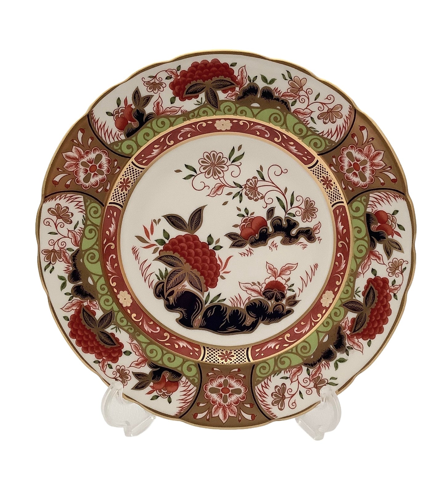 Royal Crown Derby Golden Peony Accent Plate