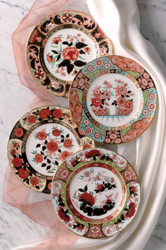 Royal Crown Derby Imari Accent Antique Chrysanthemum Plate New 1st Quality Boxed