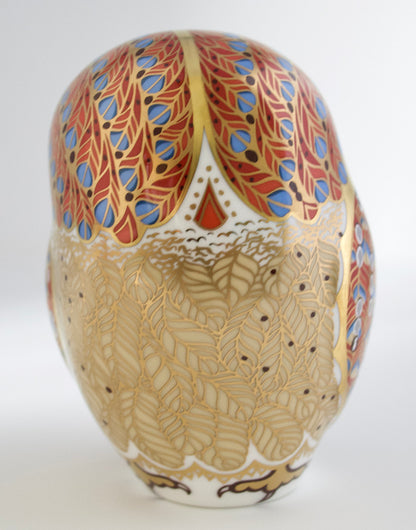 Royal Crown Derby Barn Owl Paperweight