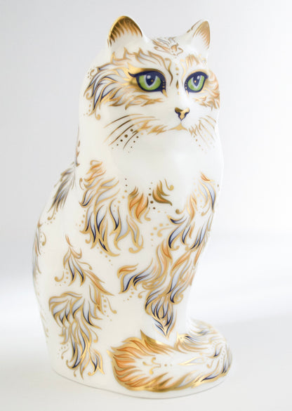 Royal Crown Derby Fifi Cat Paperweight