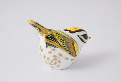 Royal Crown Derby Flamecrest Bird Paperweight