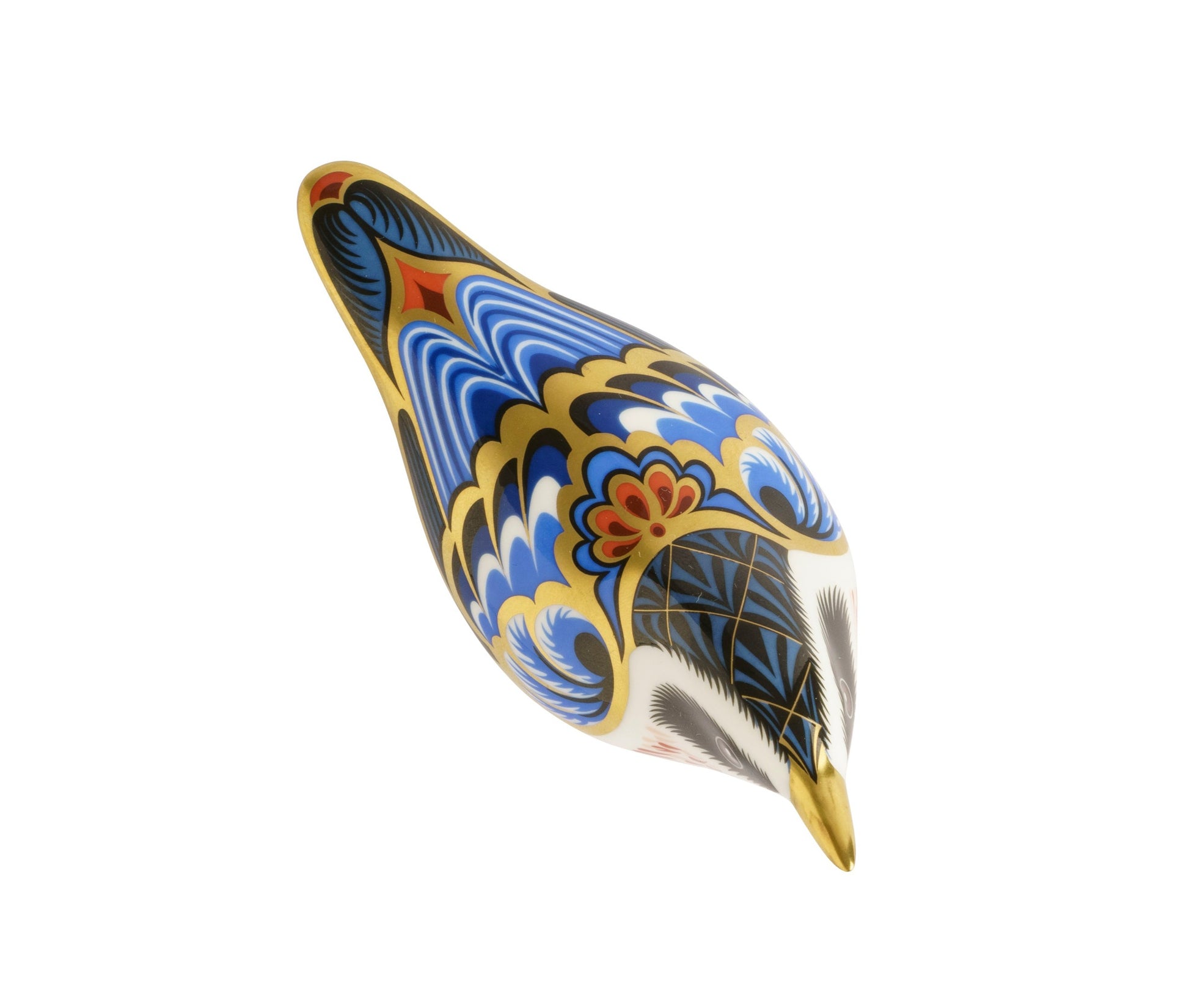 Royal Crown Derby Garden Nuthatch Bird Paperweight