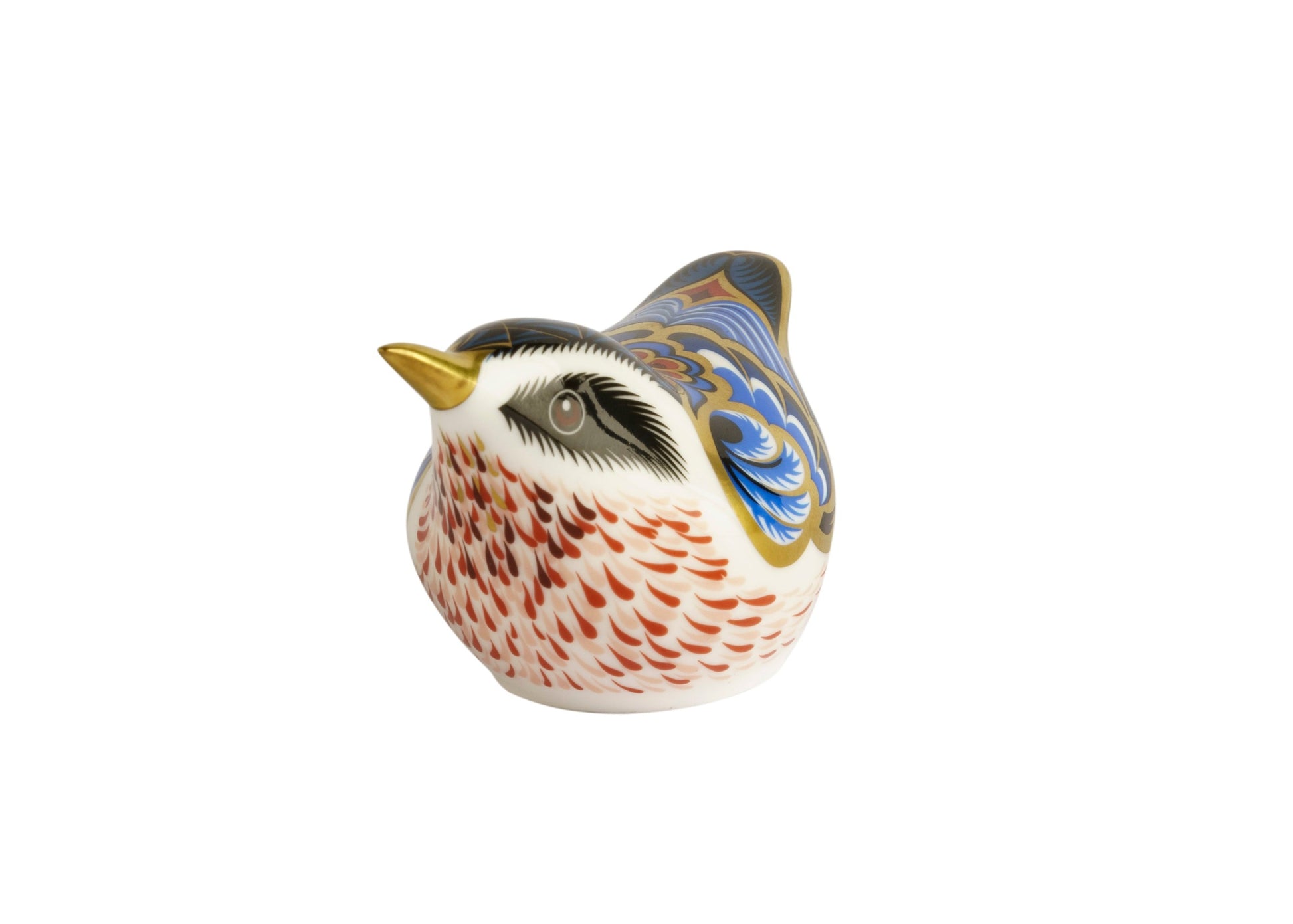 Royal Crown Derby Garden Nuthatch Bird Paperweight