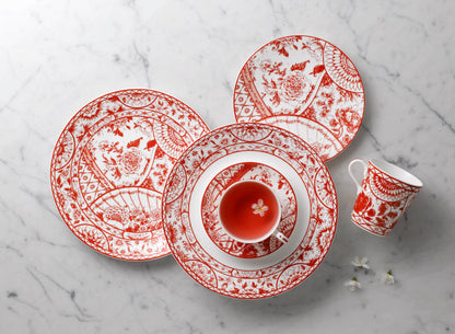 Royal Crown Derby Victorias Garden Red Plate 16cm