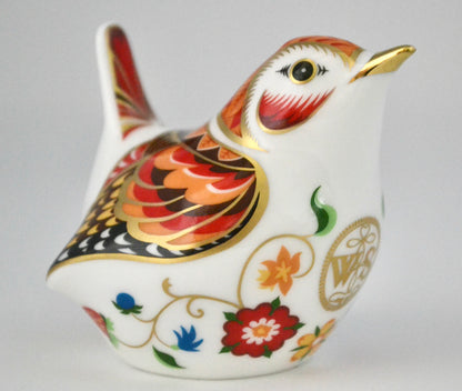 Royal Crown Derby William Shakespeare Wren Paperweight