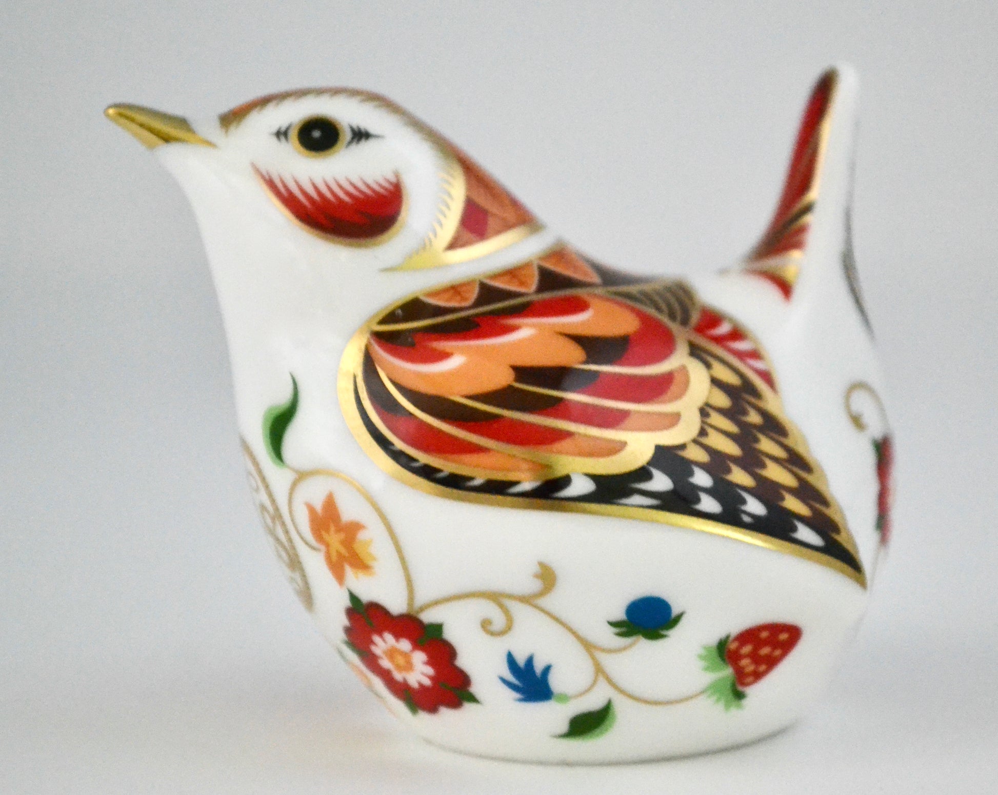 Royal Crown Derby William Shakespeare Wren Paperweight