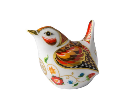 Royal Crown Derby William Shakespeare Wren Paperweight