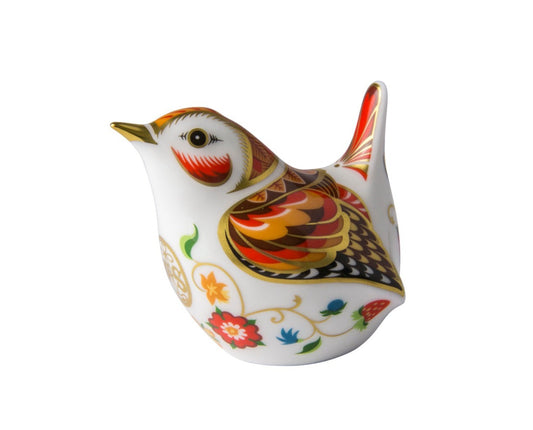 Royal Crown Derby William Shakespeare Wren Paperweight